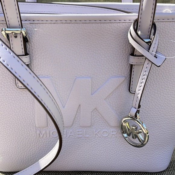 Michael Kors XSmall Carryall Convertible Top Zip Tote Lavender Mist - Picture 10 of 16